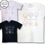 エヴァンゲリオン サンリオ コラボ T ミニキャラ 柄 半袖 Tシャツ アメカジ 薄手 メンズ / bia367