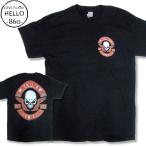 ホットレザーズイベントTメンズファッション半袖Tシャツスカルボーン柄/rf...