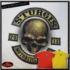 ホットレザーズイベントTメンズ服半袖Tシャツ海賊気風髑髏柄大きいサイズスタ...