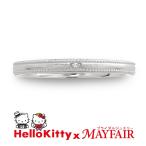 ハローキティの結婚指輪 マリッジリング レディース タワー・ブリッジ Pt900