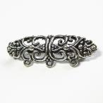 30619-{ брошь } NYpyu-ta-3 отверстие есть серебряный старый прекрасный 46mm 1 шт 