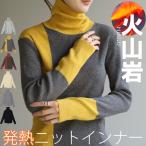 ニット 発熱 リブ タートル ハイネ