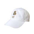ポロ ラルフ ローレン POLO RALPH LAUREN Polo ベア ツイル ボールキャップ ホワイト 帽子 男女兼用