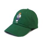 ポロ ラルフ ローレン POLO RALPH LAUREN ポロ ベア ツイル ボール キャップ グリーン 帽子 男女兼用 2025年 春夏入荷商品