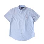 ポロ ラルフ・ローレン POLO RALPH LAUREN メンズ クラシック フィット オックスフォード ブルー 半袖 ボタンダウンシャツ 定番モデル