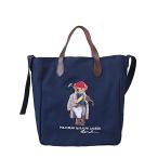 ポロ ラルフ ローレン POLO RALPH LAUREN ポロ ベア キャンバス トートバッグ 刺繍 男女兼用 ２ウェイ 2026年 春夏モデル  [bag][reco]