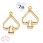  resin пустой рамка-оправа Spade детали Gold симпатичный 2 штук входит материал ручная работа материал аксессуары материал аксессуары аксессуары очарование металл металлические принадлежности материалы ручная работа 