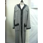 カシミヤ素材コートグレー