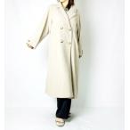 カシミヤ混コートダブルブレスト