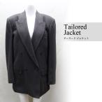 メンズ カシミヤ混 テーラード ジャケット グレー
