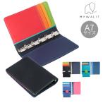 mywalit A7 обложка для записной книжки 5 дыра жнец -RFID кожа MY1429 телячья кожа скимминг предотвращение Mini блокнот блокнот для заметок ka Barker do с карманом мой wolito мой бумажник 