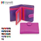 財布 2つ折り ウォレット mywalit マイワリット カーフ レザー MY390 お種銭付