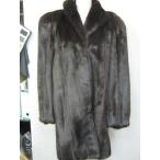 ミンクファーコートダーク