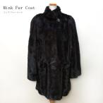 高級ミンクファーコートノーカラーダ...