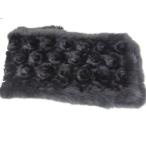 ラビットコサージュファーストールブラック爆買