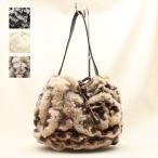 レッキスラビット ・ シフォン ファー ハンドバッグ レディース ギフト プレゼント