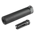 Airsoft Artisan SFタイプ SOCOM556-RCサプレッサー/4-Prongフラッシュハイダーセット Black