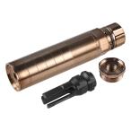 Airsoft Artisan REX MG7 стиль QD глушитель (14mm обратный винт адаптор приложен ) & DA KeyMo модель flash - Ida - комплект 14mm обратный винт 