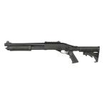 Golden Eagle M870 ガスショットガン ショートモデル Tactical/Black CO2仕様