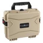HTG Basic WAVE 35 ( большая вместимость легкий водонепроницаемый IP67 Stackable/ в машине накладывающийся возможность ) жесткий чехол рука gun кейс gun кейс 35cm Tan (Elite модель )