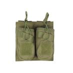 WoSporT M4/AK open top двойной подсумок для магазинов OD
