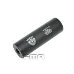 FMA 4.25inch Short глушитель SPECIAL FORCE BK 14mm правильный обратный 