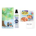 3個セットのしシール付きLION製品 キッチンセット 引越し 挨拶 粗品 ギフト 景品 展示会 イベント クマのご挨拶 引っ越しあいさつ用