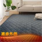 RAKU HOME ラグ カーペット 冬用 あったか 高機能・洗えるラグマット 軽量 薄手 グラフェン＋エアロゲル超断熱 遠赤外線 超なめらか