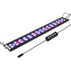 ショッピング水槽 hygger 水槽ライト アクアリウムライト LED 熱帯魚ライト 水槽用 32LED 40CM 45CM 60CM 3つの照明モード 明るさ調
