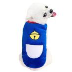 fu. удача симпатичный домашнее животное собака одежда футболка осень-зима костюм мягкий коралл флис защищающий от холода пальто популярный мода маленький размер собака средний собака весна осень-зима одежда . прогулка ...