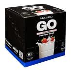 HALEO プロテインバー GO PROTEIN バイツ たんぱく質10g x 12個入 ミルクプロテイン使用 イチゴミルク味 食物繊維配合