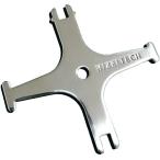 ハイゼルテック 盤用マルチキー プレミアム ステンレス 80mm x 80mm x 2.5mm 配電盤 分電盤 簡易包装