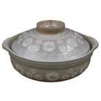 ショッピング三島 撥水セラミックコーティング土鍋 三島土鍋 日本製 萬古焼 内山製陶所 (三島 9号 3-5人用)