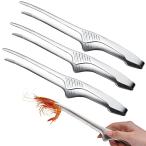 ショッピングトング ziyue 焼肉トング バーベキュー トング 焼肉 自立 24cm ステンレス 焼き肉 bbq キャンプ 焼肉屋 焼肉用トング(3本-先端)