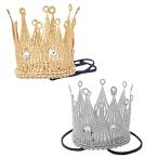 HAMILO день рождения шляпа лента для волос .. украшение для волос Crown память фотосъемка 2 -цветный набор 