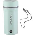 Focustar ポータブルケトル 500ML 電気ケトル 小型 トラベルケトル 低電力 300W ポータブル電源で使える 急速沸かし 空焚き防止 沸騰すると自動オフ