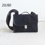 20/80｜トゥエンティーエイティー TWENTY EIGHTY Canvas#6 Leather Flame Flap Shoulder Bag/T077