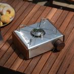 正規代理店 ThousWinds KOVEA CUBE ウォールナットサイドパネル+ウッドノブ カセットコンロアクセサリー 木製側板
