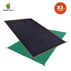 GEERTOP グランドシート テントシート XLサイズ 軽量 防水 両面シリコナイジング キャンプ 登山 ピクニック グランド マット ギアトップ PU8000MM