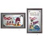 カリフォルニアレーズン パブミラー 鏡 アクリル製 アクリルミラー 壁面装飾 インテリア雑貨 アメリカキャラクター 壁掛け鏡 ウォールミラー 店舗装飾 ダイナー