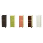 JEJ デコニー チェスト 5段 ホワイト DCN-5WH