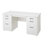 SEIKO　FAMILY(生興)　日本製　LCSシリーズ(ホワイトタイプ)　W1400　両袖机　LCS-147WW ＜メーカー直送又はお取り寄せにつきキャンセル・返品・変更不可＞