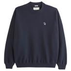 ショッピングAbercrombie 【並行輸入品】アバクロンビー&フィッチ メンズ スウェットシャツ ( トレーナー /  オーバーサイズ ) Abercrombie&Fitch Icon Sweatshirt (ネイビー)