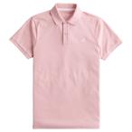 【並行輸入品】【メール便送料無料】ホリスター メンズ ポロシャツ ( 半袖 ) Hollister Stretch Polo (ピンク) 【ポロ ポロシャツ 】