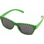 Yahoo! Yahoo!ショッピング(ヤフー ショッピング)サングラス ■■ＵＶカットキッズサングラス チェック グリーン 紫外線カット C08-FJ63