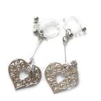 Yahoo! Yahoo!ショッピング(ヤフー ショッピング)イヤリング ノンホールピアス 樹脂イヤリング ハートY70-051 ジュエリー