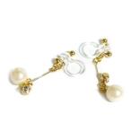 Yahoo! Yahoo!ショッピング(ヤフー ショッピング)イヤリング ノンホールピアス 樹脂イヤリング 6mmスウィングパールY70-055 ジュエリー