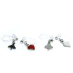 Yahoo! Yahoo!ショッピング(ヤフー ショッピング)イヤリング ノンホールピアス 樹脂イヤリング トランプ カード Y70-117 ジュエリー 送料330円可