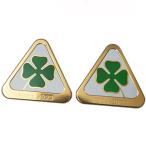 ショッピングステッカー エンブレム 車 ステッカー アルファロメオ クローバー ゴールド 1923-2023 バッジ 四葉 Alfa Romeo ２個セット