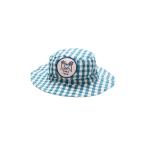 [WYNKEN( wing талон )]Vivi Bucket Hat - Paris Green Gingham Regular price шляпа панама 